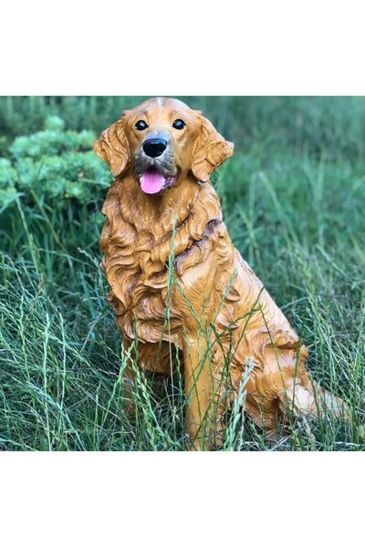 Şeydanın koleksiyonu GOLDEN KÖPEK HEYKELİ
