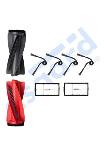 Asgard Grup روبروك ساروس 10R-Q ريفو كيرف إكس متوافق مع 1 فرشاة رئيسية و4 فرشا...