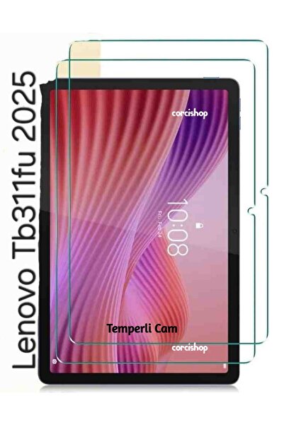 corcishop Lenovo Tab TB311FU 10.1 İnç İle Uyumlu Kırılmaz Tablet Temperli Cam...
