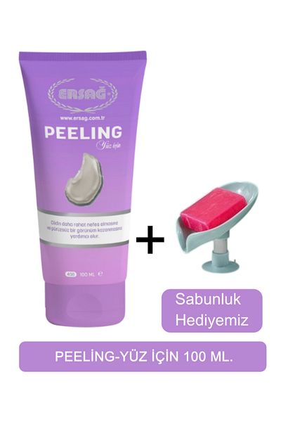 Ersağ Peeling-For Face 100 ml - Our Soap Dispenser Gift 408-04