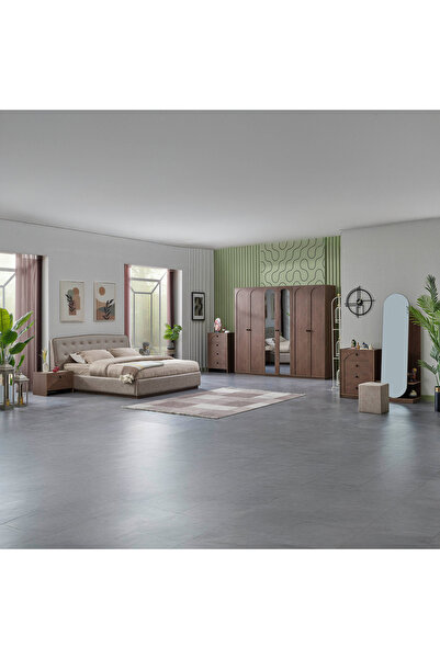 Home Box طقم غرفة نوم لويسيا كينج، 5 قطع، 180×200 سم