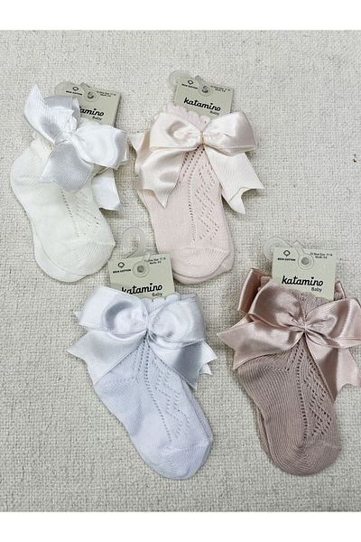 Katamino Pixel Mesh Baby Socket Socks