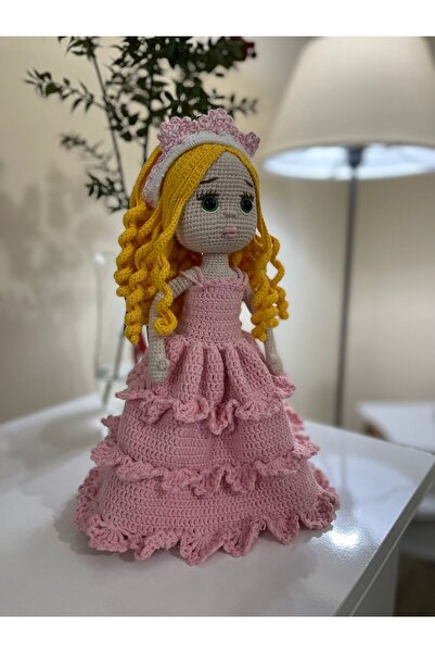 Wanderlust Sevimli Oyun Arkadaşı Örgü Saçlı Etekli El Yapımı Amigurumi Bebek ...