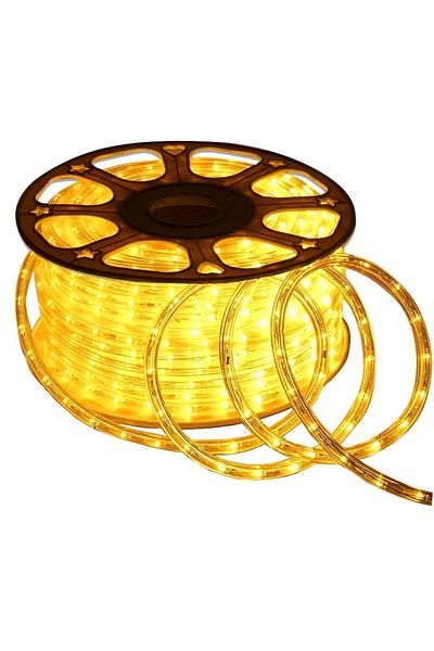 SDX Market Christmas LED Light Hose Installation, 480 LEDs, Warm White, 20 m, power supply included