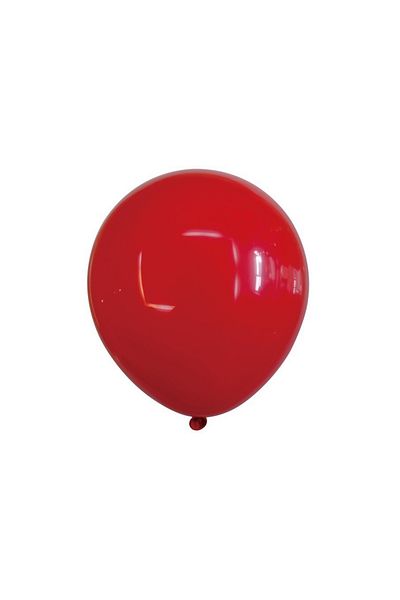 SDX Market Set of 50 latex balloons, Red, 25 cm