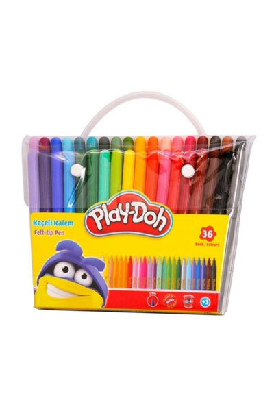 Play Doh 36 Renk Keçeli Kalem Ke013