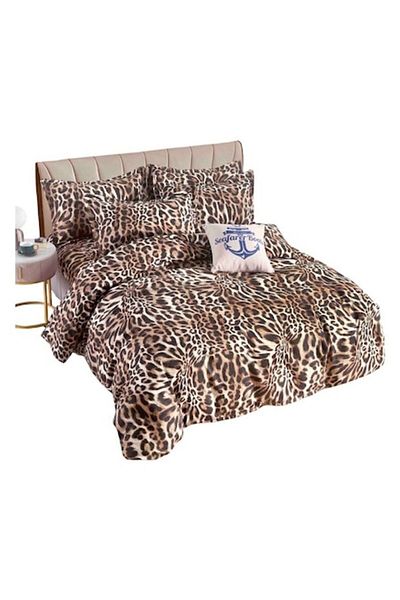 OEM Elegant Single Bedding Set for 1 Person with 4 Pieces, Multicolor, H2