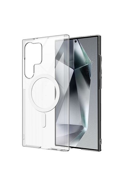 HTstore حافظة Galaxy متوافقة مع S25 Ultra مع حماية للكاميرا M-safe Hard PC Zore Porto Cover