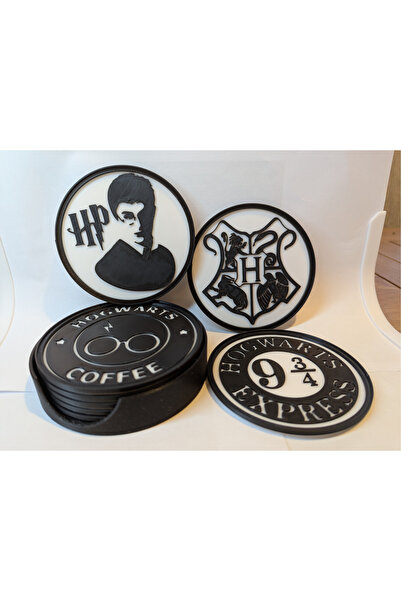genomera Set of 4 Harry Potter Coasters