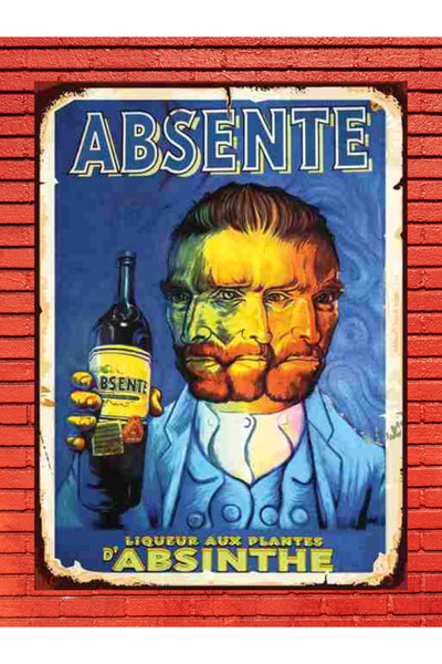 Shuttle Park Προσαρμοσμένη σχεδίαση Ξύλινη αφίσα Διακοσμητικό Absente Written...