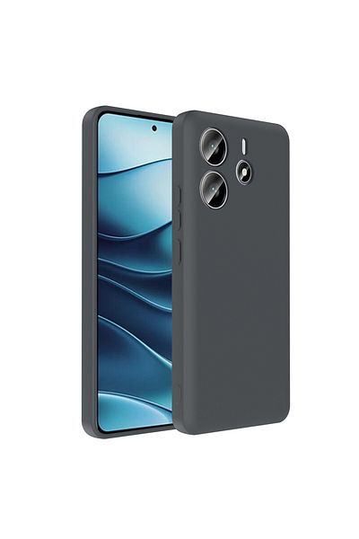 HTstore حافظة Xiaomi المتوافقة مع Redmi Note 14 4G مع حماية للكاميرا وحامل البطاقة Zore Vitra Cover