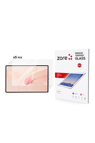 HTstore واقي شاشة من الزجاج المقوى متوافق مع Huawei MatePad 12X Zore 5in1