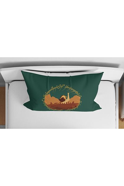 Erays Home Lord of the Rings Lotr 3D Digital Printed Single Non-Fitted Sheet Bedding Set