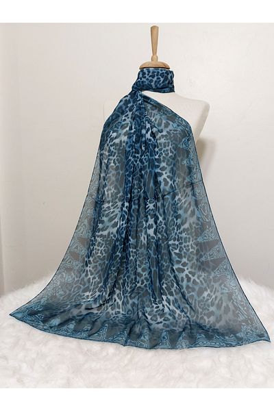 istanbul prensesleri Patterned Chiffon Shawl 185 X 70 cm