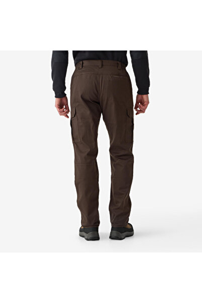 Decathlon Solognac Men's Cargo Hunter Pants - Brown - Hunting and Nature Observation - Steppe 500