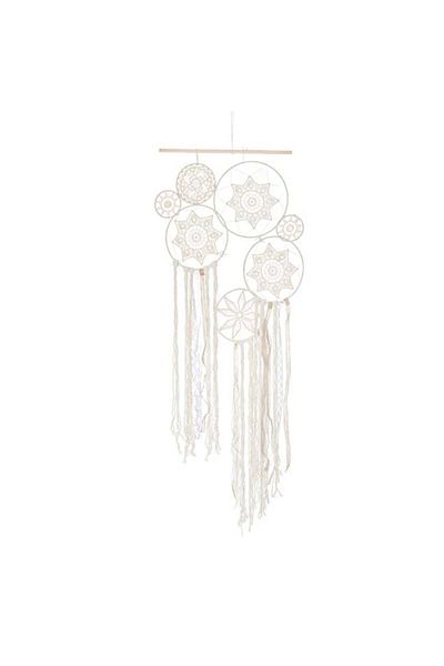 TOPI TOY Talisman sau prinzator de vise, cu franjuri si panglici, 50 × 110 cm