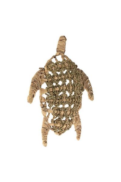 TOPI TOY Accesoriu decorativ suspendabil cu impletitura din paie, 41×42 cm