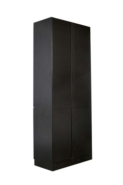 Mahmayi Argent 1123 Apple Cherry Full Height Bookshelf (Bookshelf Without Digital Lock, Black)