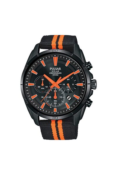 Pulsar Mens Watch PZ5093X1, Quartz, 44mm, 10ATM