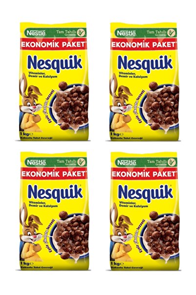 Nesquik Mısır Gevreği 1 Kg x 4 Adet