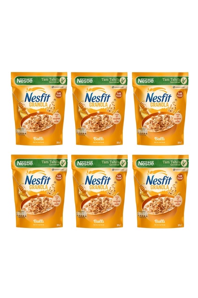 Nesfit Ballı Granola 300 Gr x 6 Adet