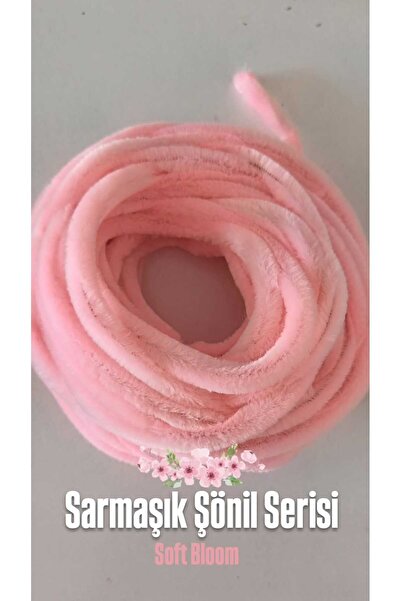 hobidaşım Soft Bloom Toz Pembe – Sarmaşık Şönil Serisi (3 Metre) | Deney Malz...