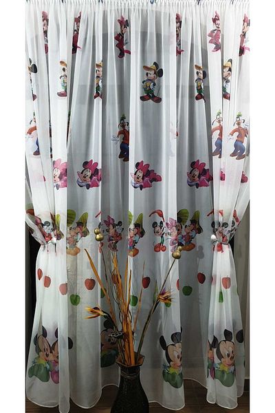Mastel Curtain with drapery for children model MM<span> - </span>Curtain 9m long