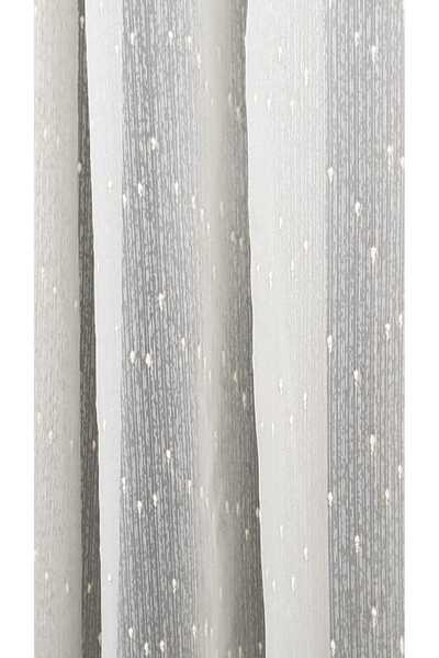 Mastel Perdea ivoire model M1 confectionata cu rejansa