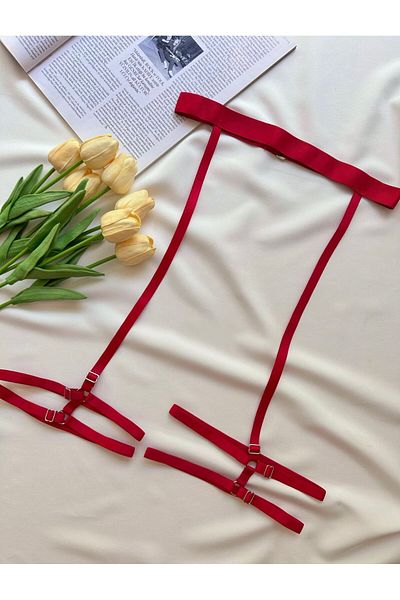 İNKO İÇ GİYİM Flexible Adjustable Double Leg Band with Belt
