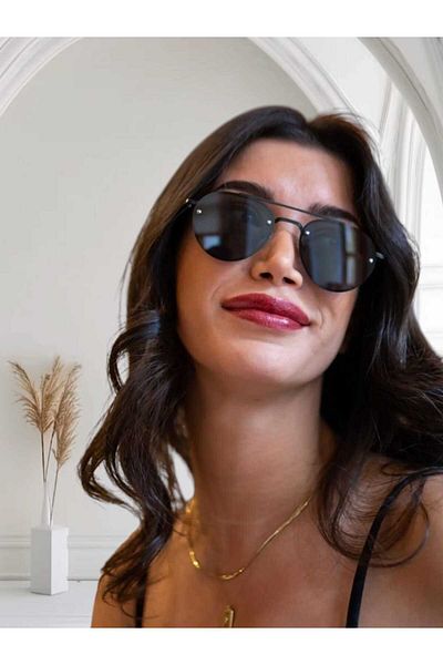 La'Graccia Drop Design Unisex Sunglasses