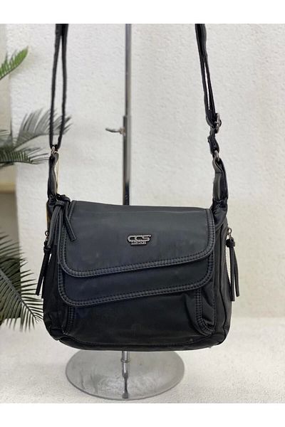 KAZAX Jelli black skin shoulder bag