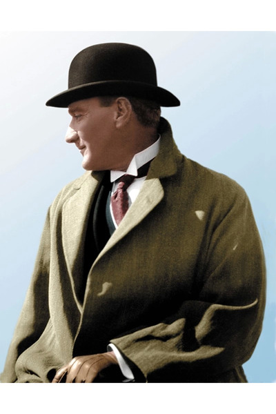 lowell home Pălărie Ataturk de culoare neagră