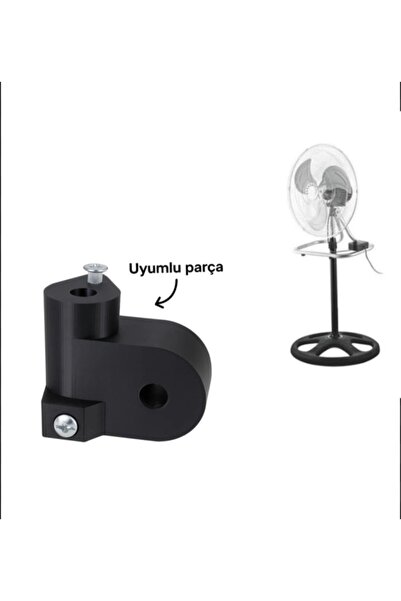 SÜPÜRGE ATÖLYESİ Rowell RVL-8018 Sanayi Tipi Vantilatör Güçlendirilmiş Boyun ...