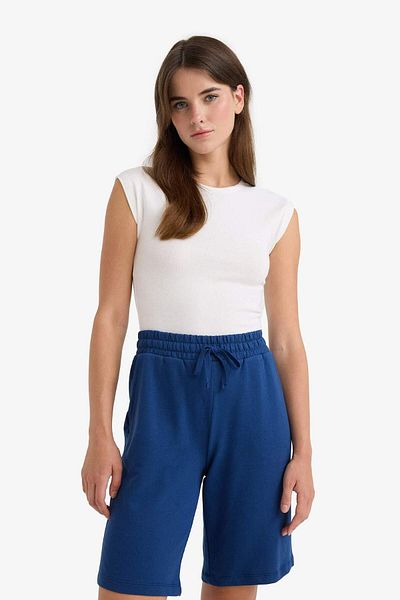 DeFacto Pantaloni scurți Bermuda cu talie normală și picioare drepte N7439AZ25AU