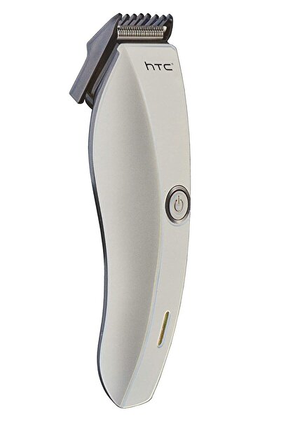 HTC AT 206 rechargeable hair clipper and shaver, white