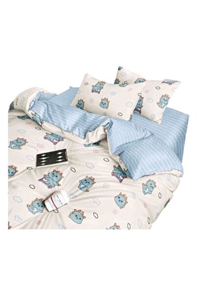 OEM Elegant Single Bed Linen Set for 1 Person, 4 Pieces, Multicolor, H25