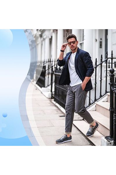 Arrigo Bello Men's Casual Shoes, Premium Eco-Leather, Lace-Up and Zipper Closure, Arrigo Bello