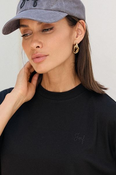 Jerf Aura Oversize T-Shirt Black