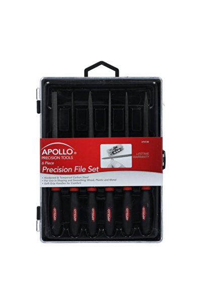 Apollo مجموعة ملفات دقيقة مكونة من 6 قطع