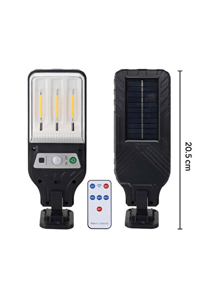 NZB Hareket Sensörlü Kumandalı Duvar Lambası Aplik Plastik Sokak Bahçe İç Dış Aydınlatma Armatürü IP54