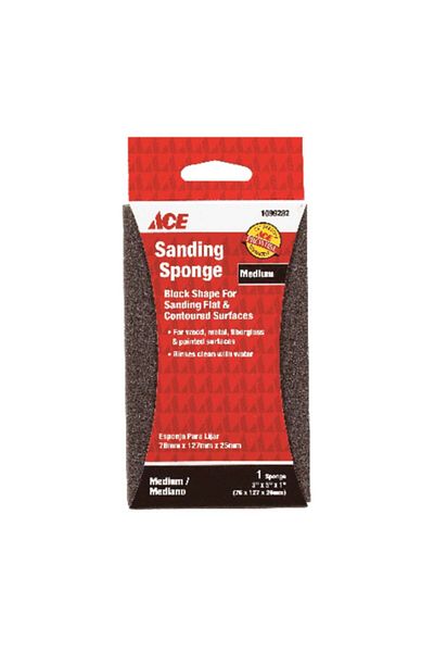 ACE Medium Grit Jumbo Sanding Sponge