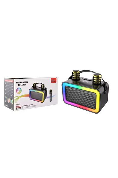 singe SING-E ZQS1491W Portable Mini Speaker Rechargeable Wireless with RGB Flash Light Party Home Outdoor