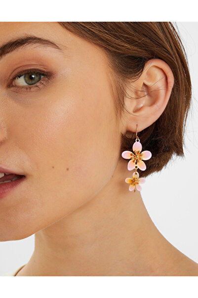 Accessorize Sallantılı Çiçek Küpe