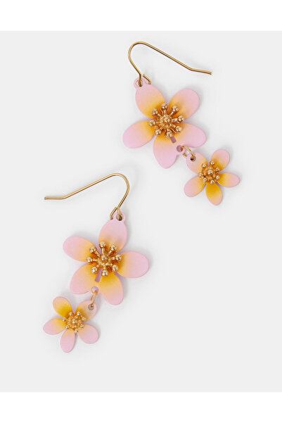 Accessorize Sallantılı Çiçek Küpe
