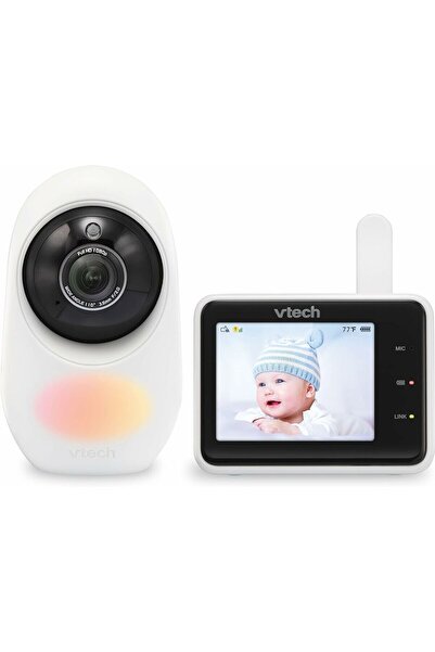VTech Baby Monitor video pentru bebelusi Vtech RM2751, Wi-Fi, 2.8", alb, 300m