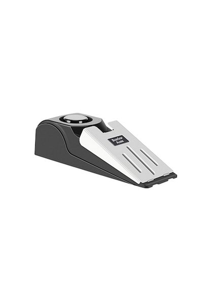 Flo Door Stopper with Alarm, 120DB, Battery Powered, Adjustable Sensitivity, Non-Slip, ON-OFF Button, 14