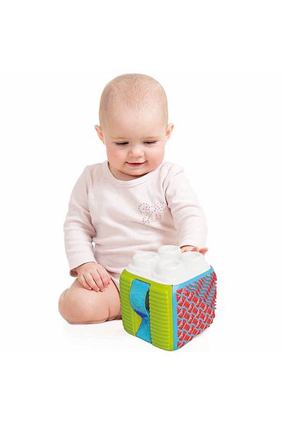 CLEMENTONI Svtcrt Sensory Cube Soft Block Soft Clemmy New Model 1053513