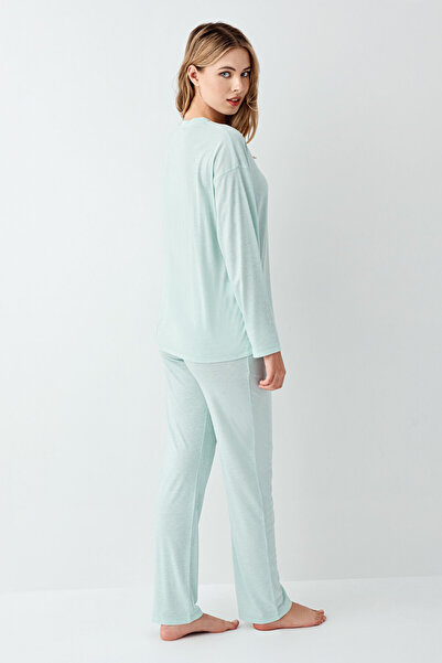 Arnetta Kadın Yeşil Pijama Takımı