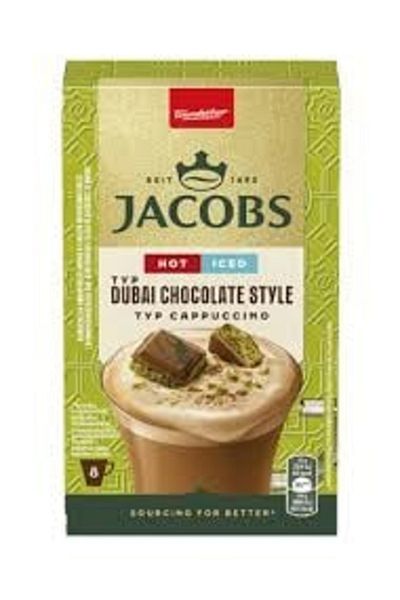 Jacobs Cappuccino Typ DUBAI CHOCOLATE STYLE 8X15G= 120G