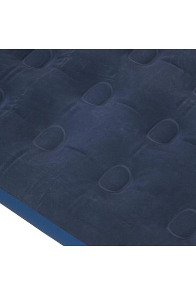 Mercaton Camping mattress, inflatable, with manual pump included, PVC, navy blue, 191x73x22 cm